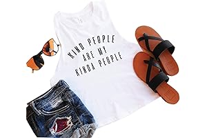 Kind People Are My Kinda People - Women's Flowy Crop Top