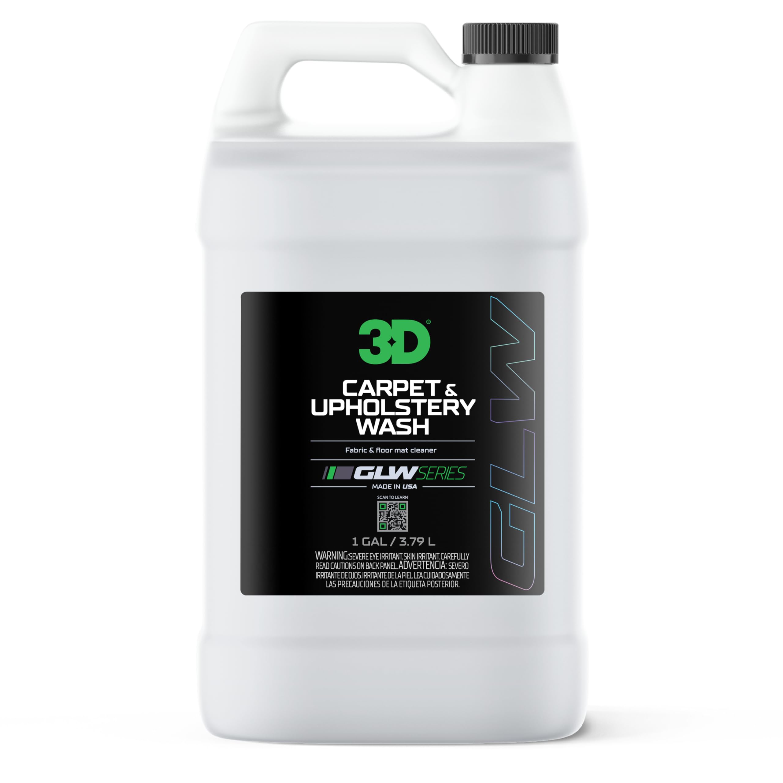 3D Carpet and Upholstery Wash 1 Gallon