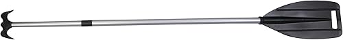 Miniatura 3 de Pactrade Marine Balsa de kayak flotante flotante telescópica 45" - 72" remo de remo y gancho de aluminio anodizado eje
