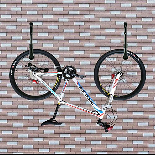 Homend 6Pack Heavy Duty Garage Storage Utility Hooks with Jumbo Arm Wall Mount Bicycle Hanger & Organizer for Ladder Tool Chair Hose Black