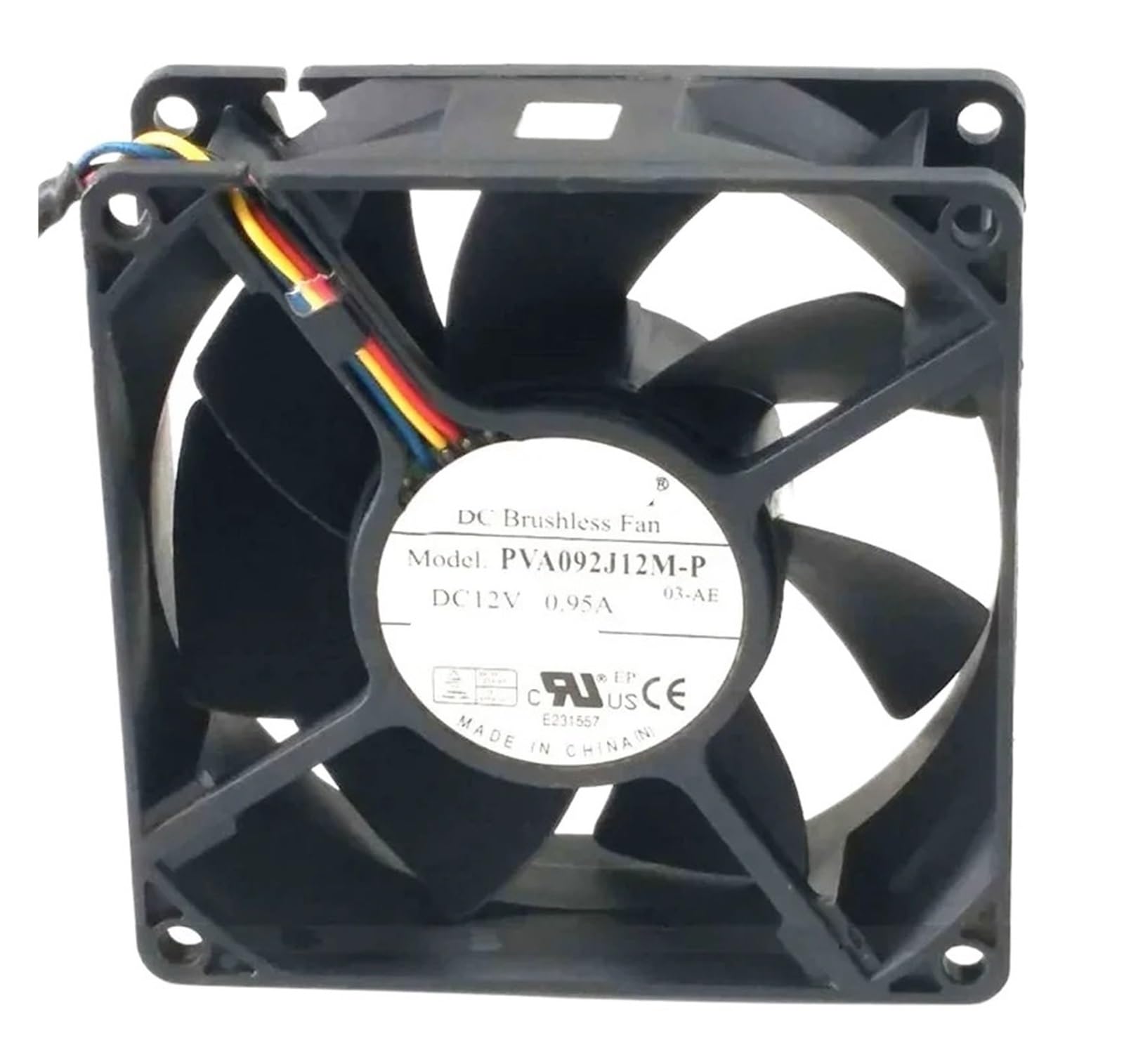 Ventilateur 4 lignes PVA092J12M-P DC12V pour résoudre les pannes de surchauffe de PC