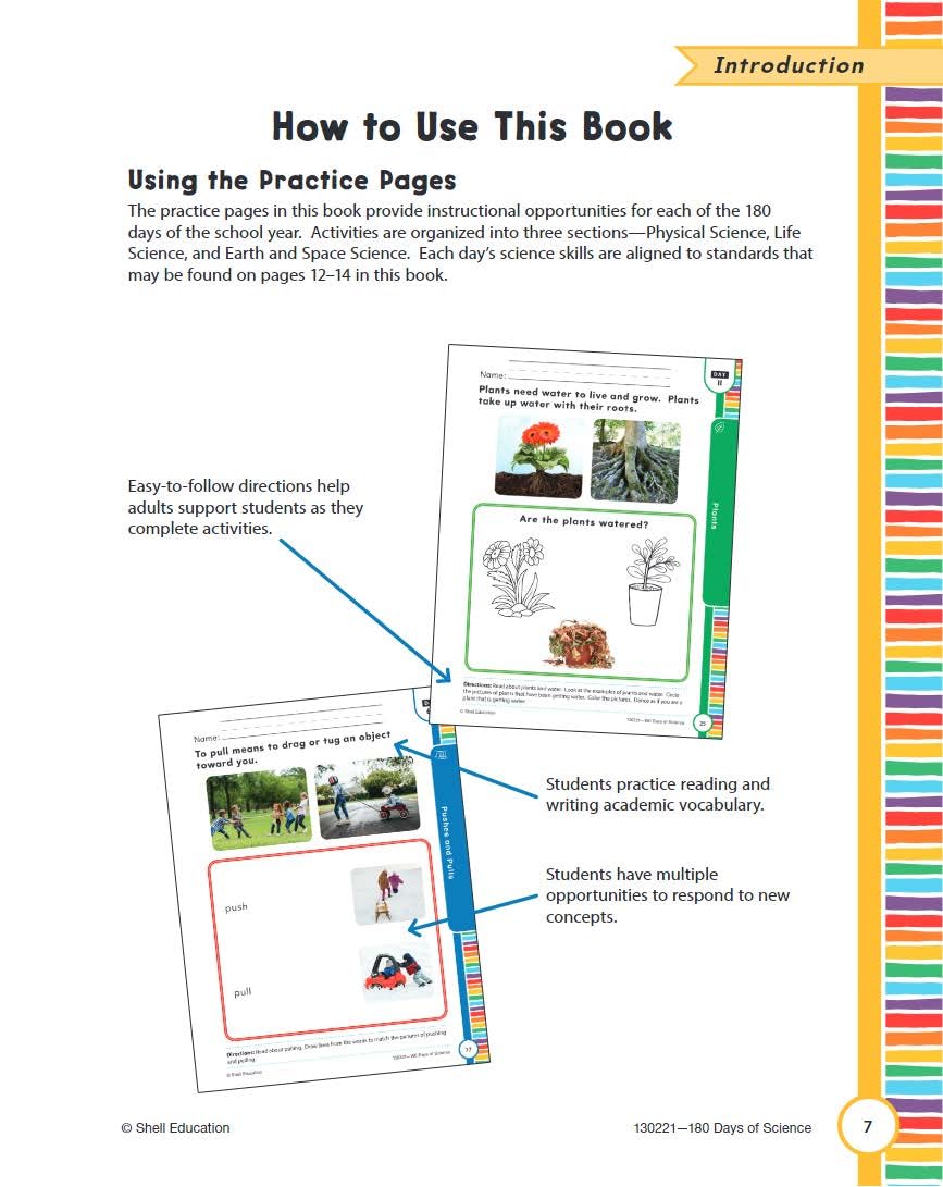 180 Days(tm): Science for Pre-Kindergarten Practice Workbook for Classroom and Home, Cool and Fun Practice Created by Teachers (180 Days of Practice) - Image 3