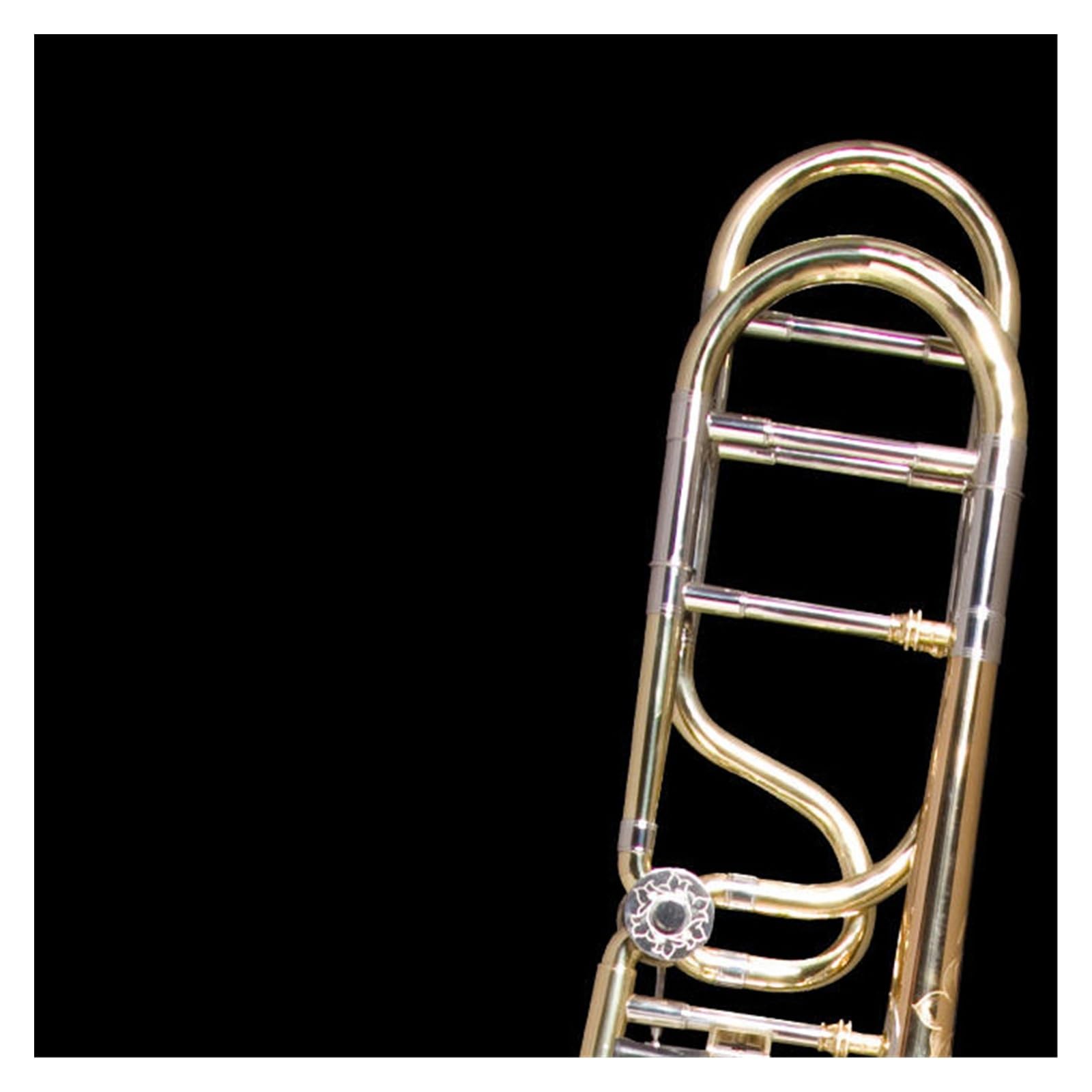Puzon Instrument puzonowy instrument dęty blaszany tenorowy B dur