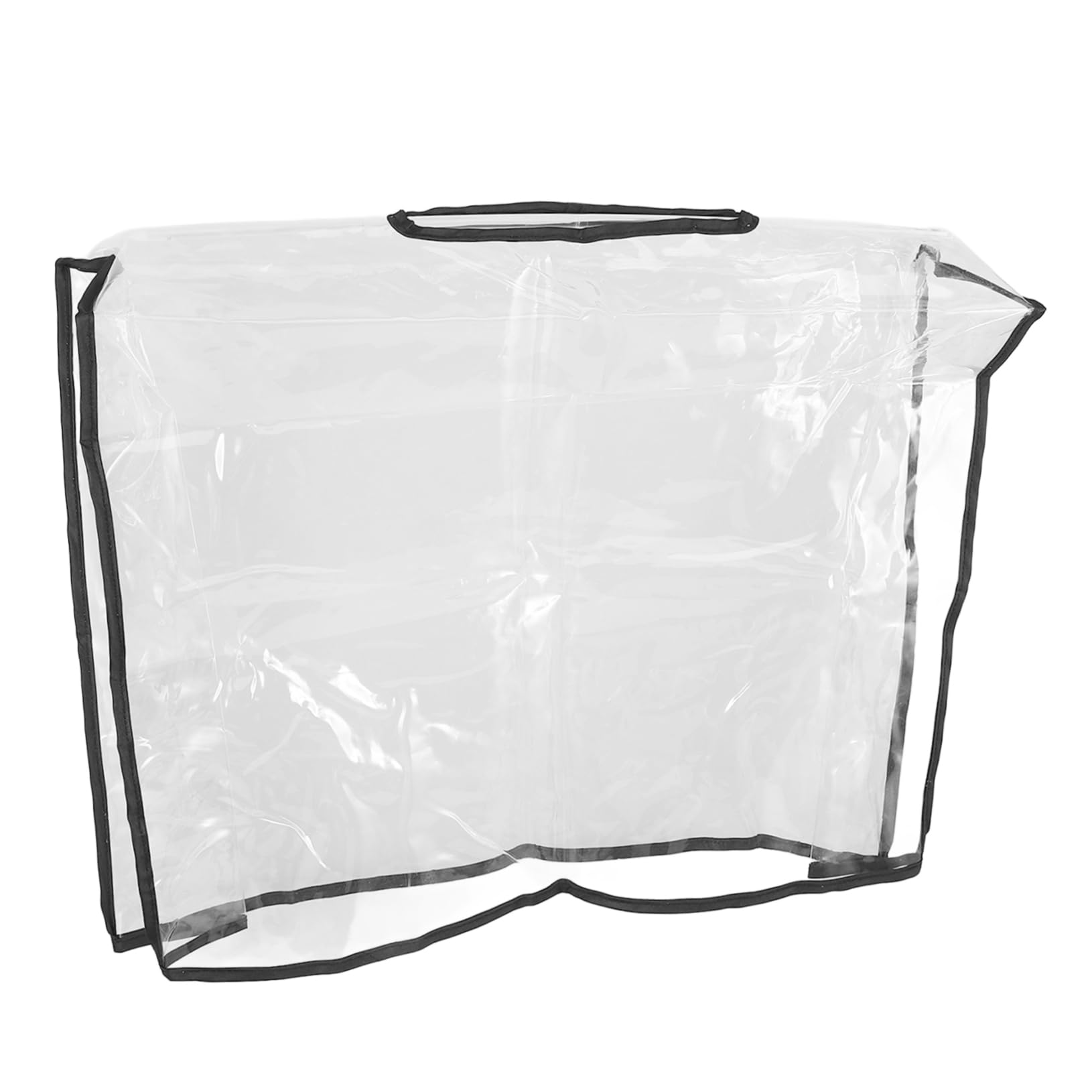 Kisangel Chubasquero Bolso Transparente Bolsa Impermeable Cubierta para Bolsa de Mano Bolsa Seca Bolso Bolsas de Polvo Funda Impermeable para Bolso Abrigo de Lluvia de polivinilo