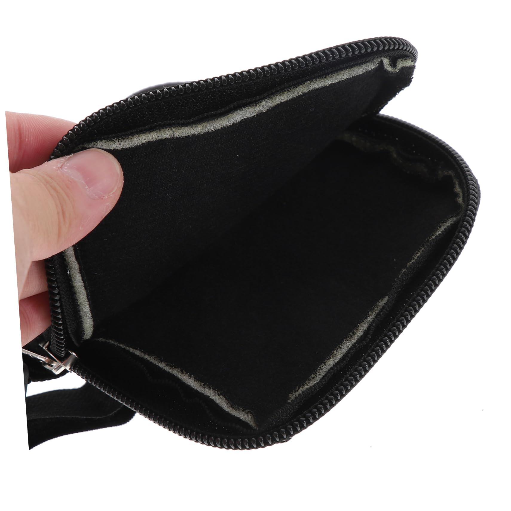 ibasenice 5 Stück Cup-Tasche Reise wasserflasche Beutel Reisen Wandern handhaben kleine Taschentasche Tragbare Wasserbechertasche Außentasche für Flaschen Segeltuch Black