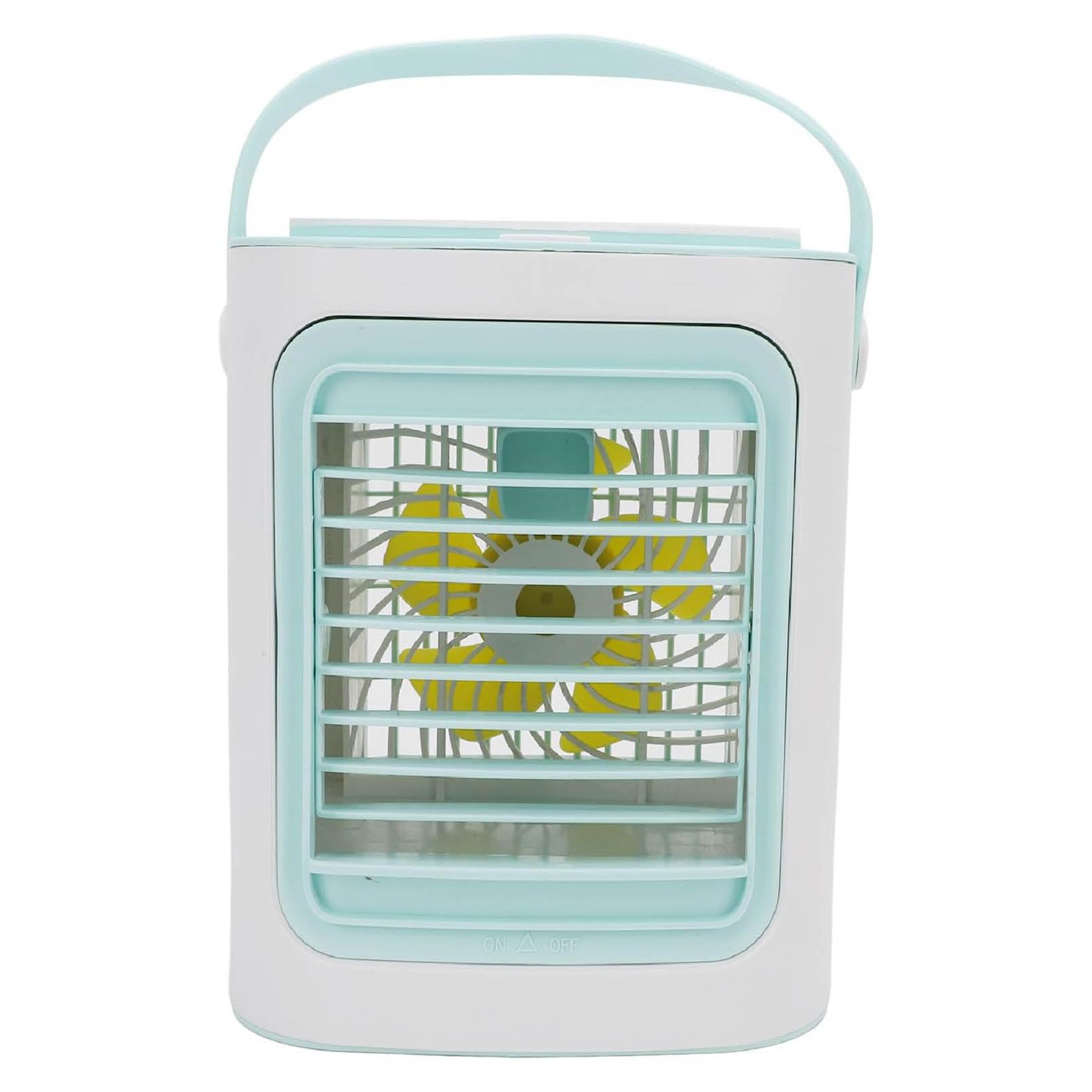 Ventilateur de climatisation portable USB à 3 vitesses et LED