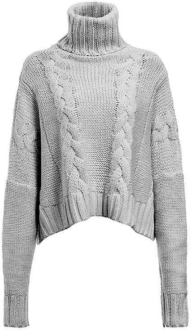 bat Sleeve Knitted Sweater 