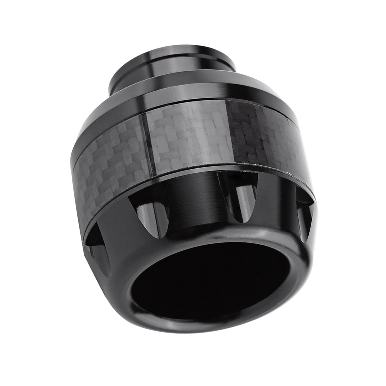 Protezione Antiurto per Forcella Anteriore per Moto in Fibra di Carbonio per Biciclette e Motocicli Blu (BLACK)