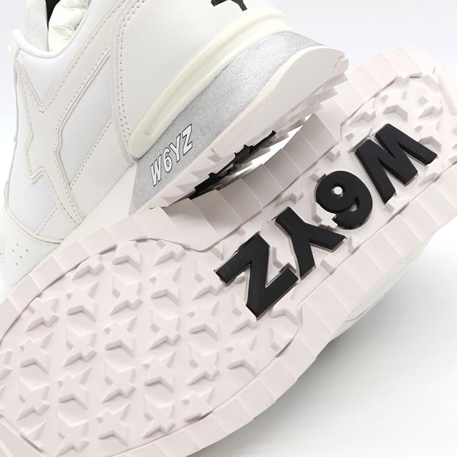 Amazon | W6YZ ≪ウィズ≫ スニーカー 白 JUST SAY WIZZ ≪ジャスト