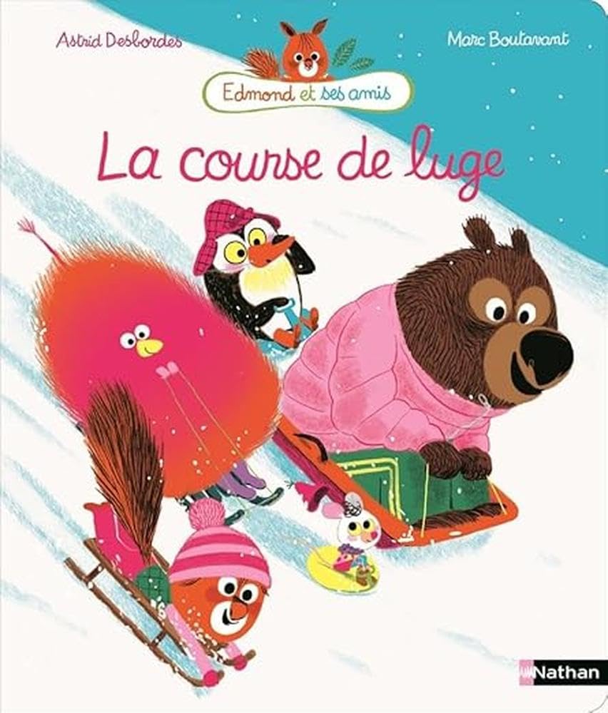 Edmond et ses amis: la course de luge