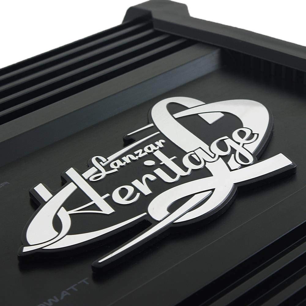 Lanzar B52 Car Audio, Amplifier Monoblock, 1 Channel, 2,000 Watt, 2 Ohm, RCA Input, Bass Boost, Mobile Audio, Amplifier for Car Speakers, Car Electronics, Crossover Network (HTG137) , BLACK : Electronics