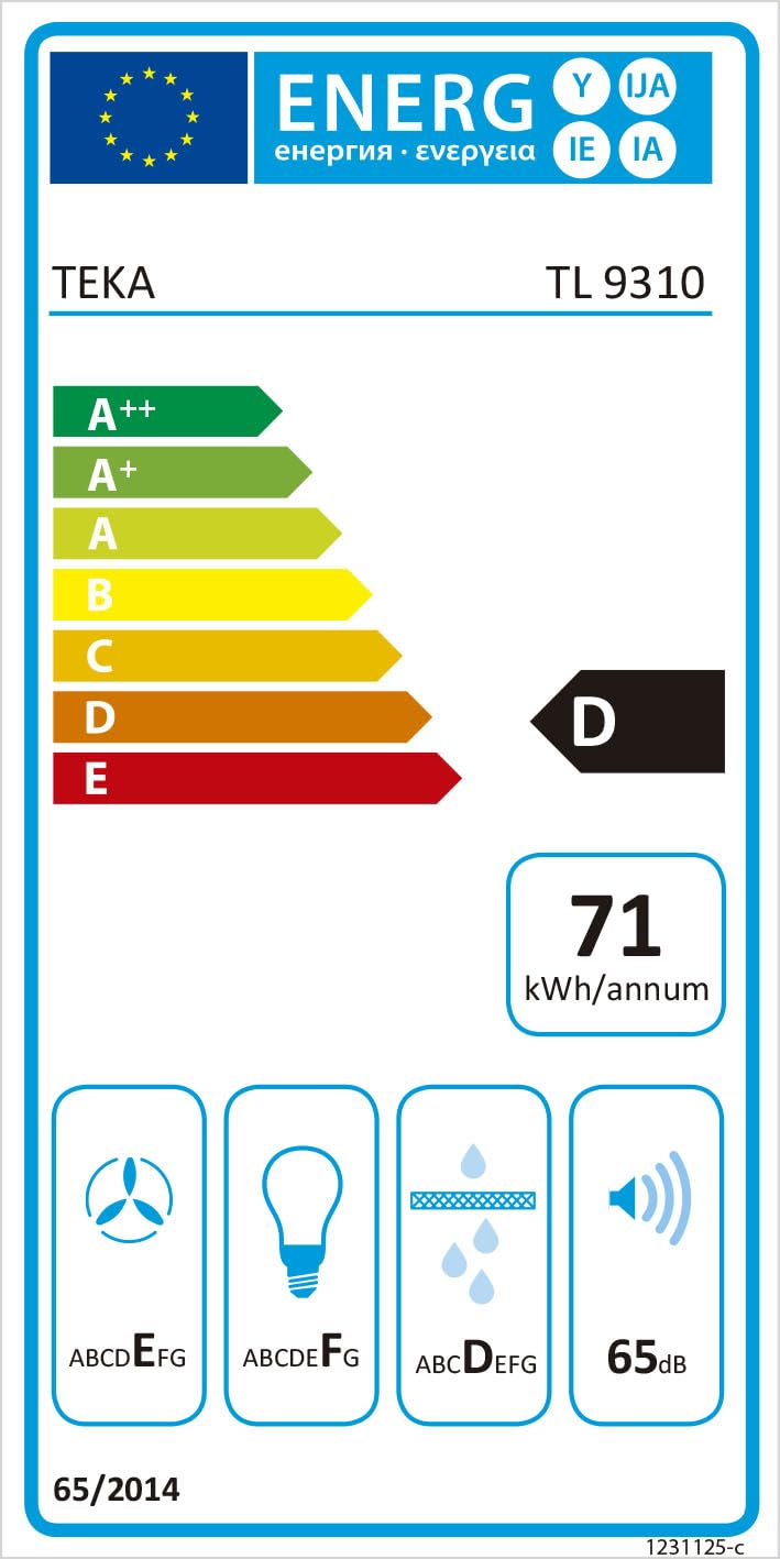 TEKA Campana Extractora Extraíble 90 cm - Motor Doble Turbina - 2 Velocidades - 2 Lámparas LED - Potencia Máx. 339 m3/h - Recirculación - Color Acero Inoxidable - TL 9310