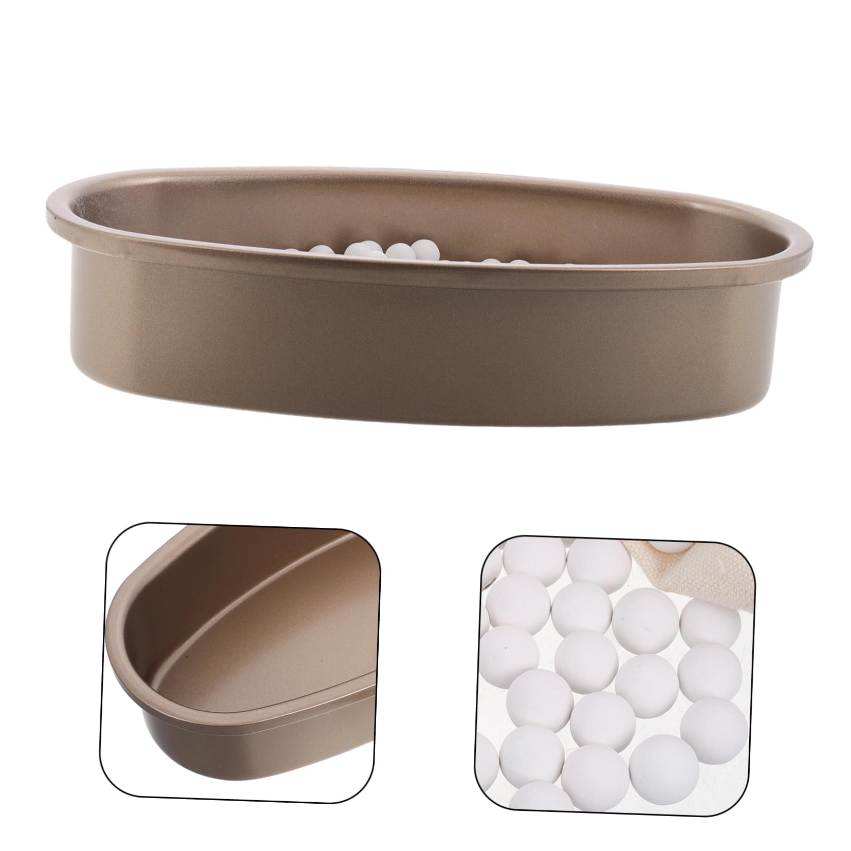 Pesas de Cerámica para Tartas de 500g, Gres Reutilizable para Horno | Pesas de Cerámica para Tartas, Piedra para Hornear para Horno, para Masa de Tarta y Pan