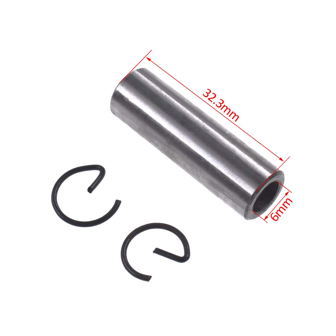 Kit cilindro pistone per motocicletta a 2 tempi normale 49cc 50cc
