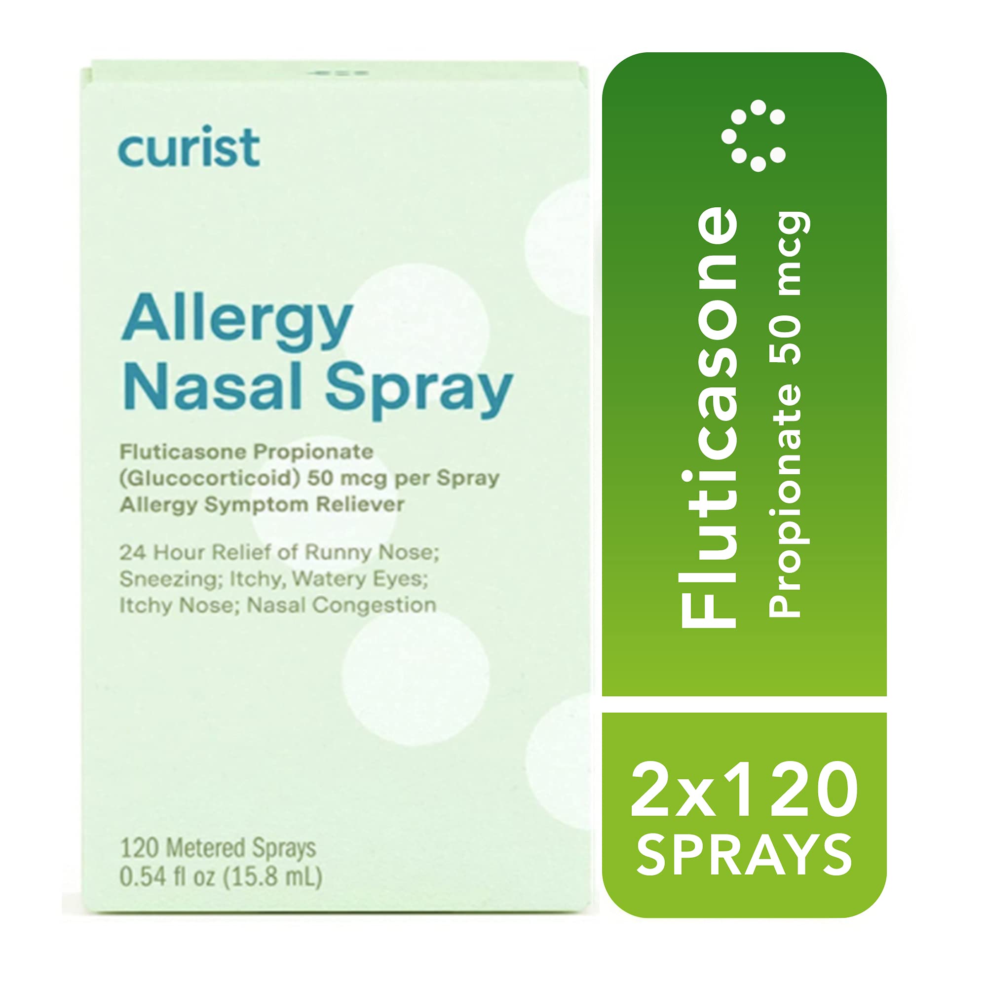 Buy Curist Fluticasone Propionate Generic Nasal Spray 50mcg (2x120