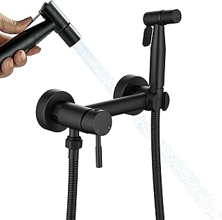 Matte Black Stainless Steel Bidet Sprayer Set: Hot & Cold Water Review - Expert Review | Wild Nature Journey