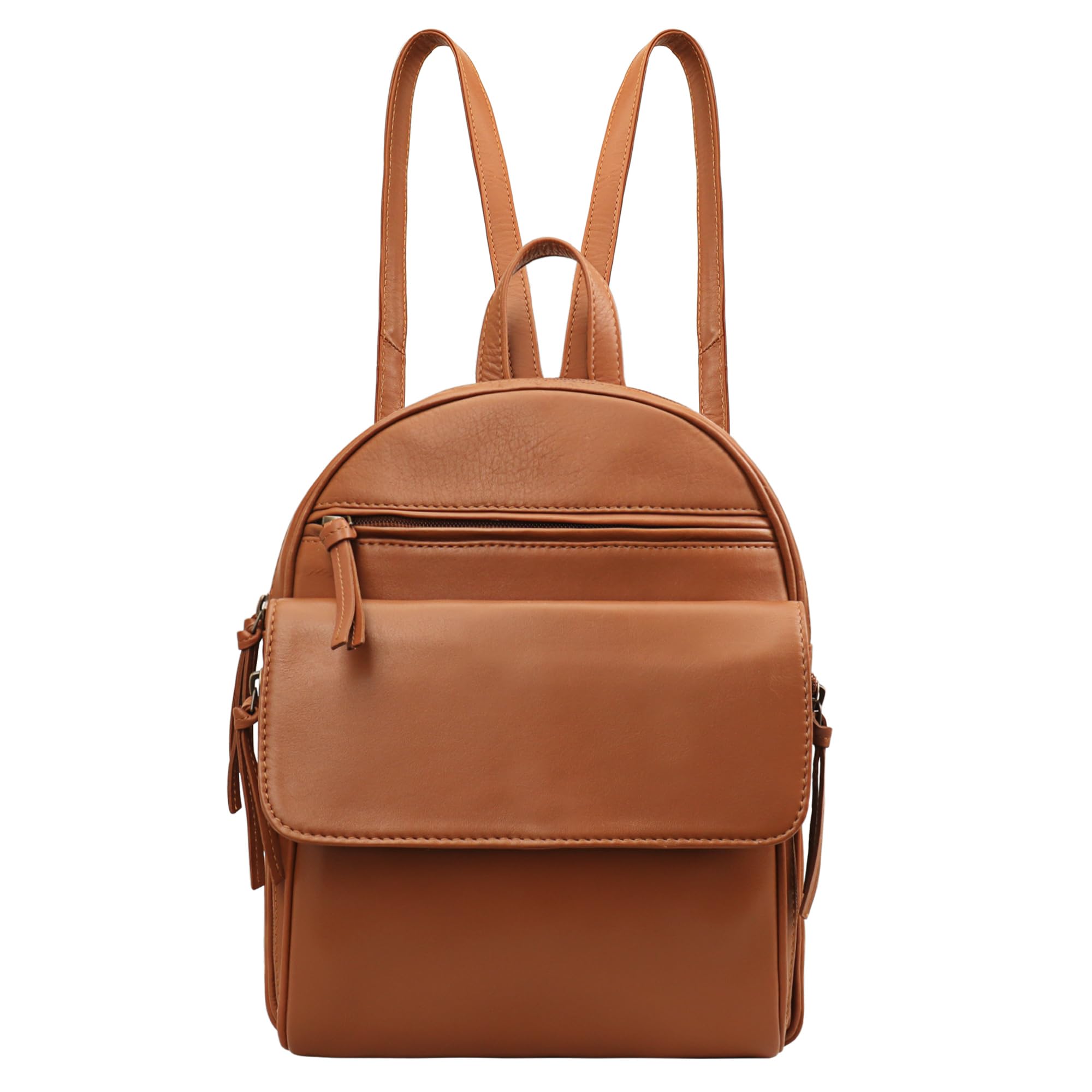 Lloyd Baker Real Leather Backpack - Terracotta - Sikkim - One Size
