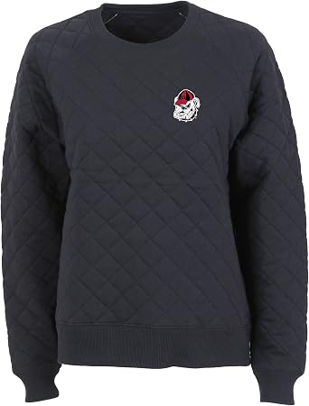 boxercraft Womens Quilted Crew