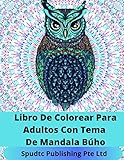 mandala buho significado  Libro De Colorear Para Adultos Con Tema De Mandala Búho