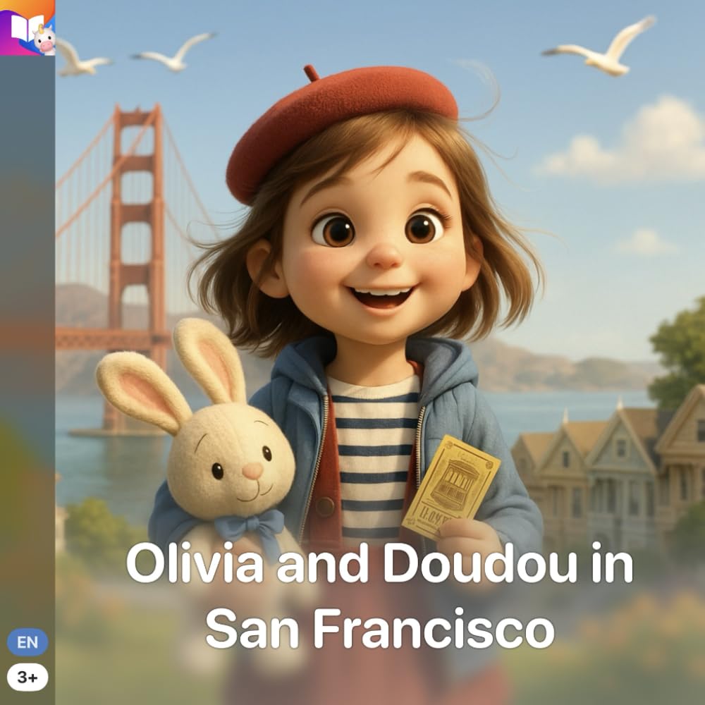Olivia and Doudou in San Francisco: A San Francisco Adventure for Kids (Olivia The Globetrotter)