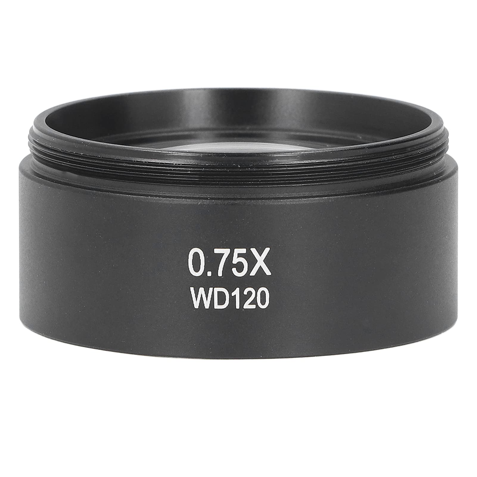 YWBL-WH Lente Barlow para Microscopio 0,75X, Interfaz M48, Distancia de Trabajo de 120mm con Revestimiento Antirreflectante FMC para Microscopios Estéreo