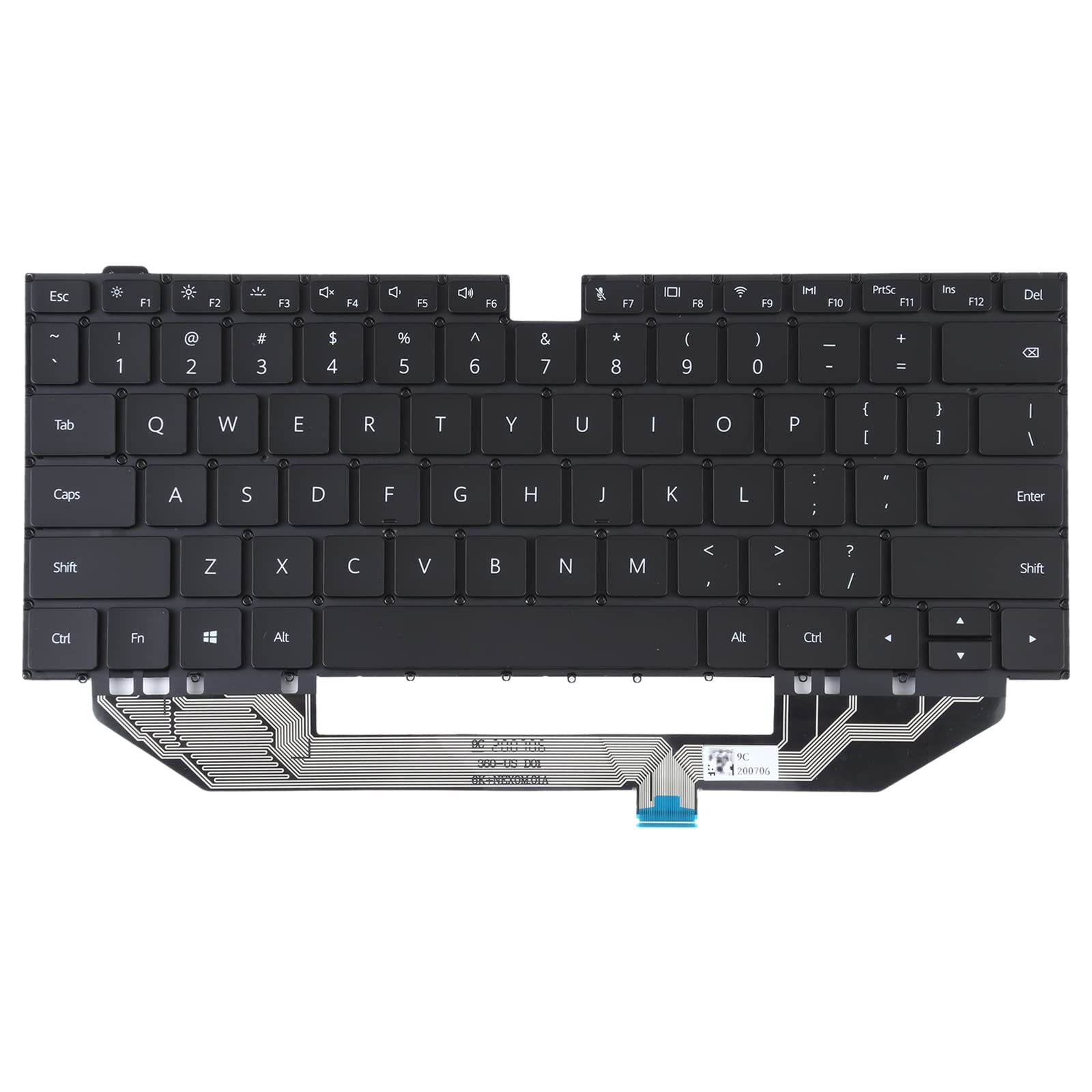 Matebook X Pro SignatureEdition USキーボード for Huawei Matebook X Pro US Version Keyboard with Backlight