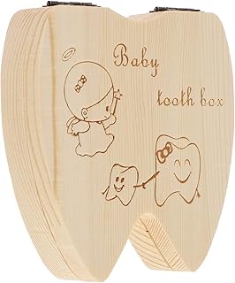 Toddmomy Children Tooth Container Tooth Holders for Kids Keepsake Tooth Keepsake Box Tooth Boxes for Lost Teeth for Kids Keepsake Boxes Memory Boxes for Keepsakes Large Baby Tooth Box