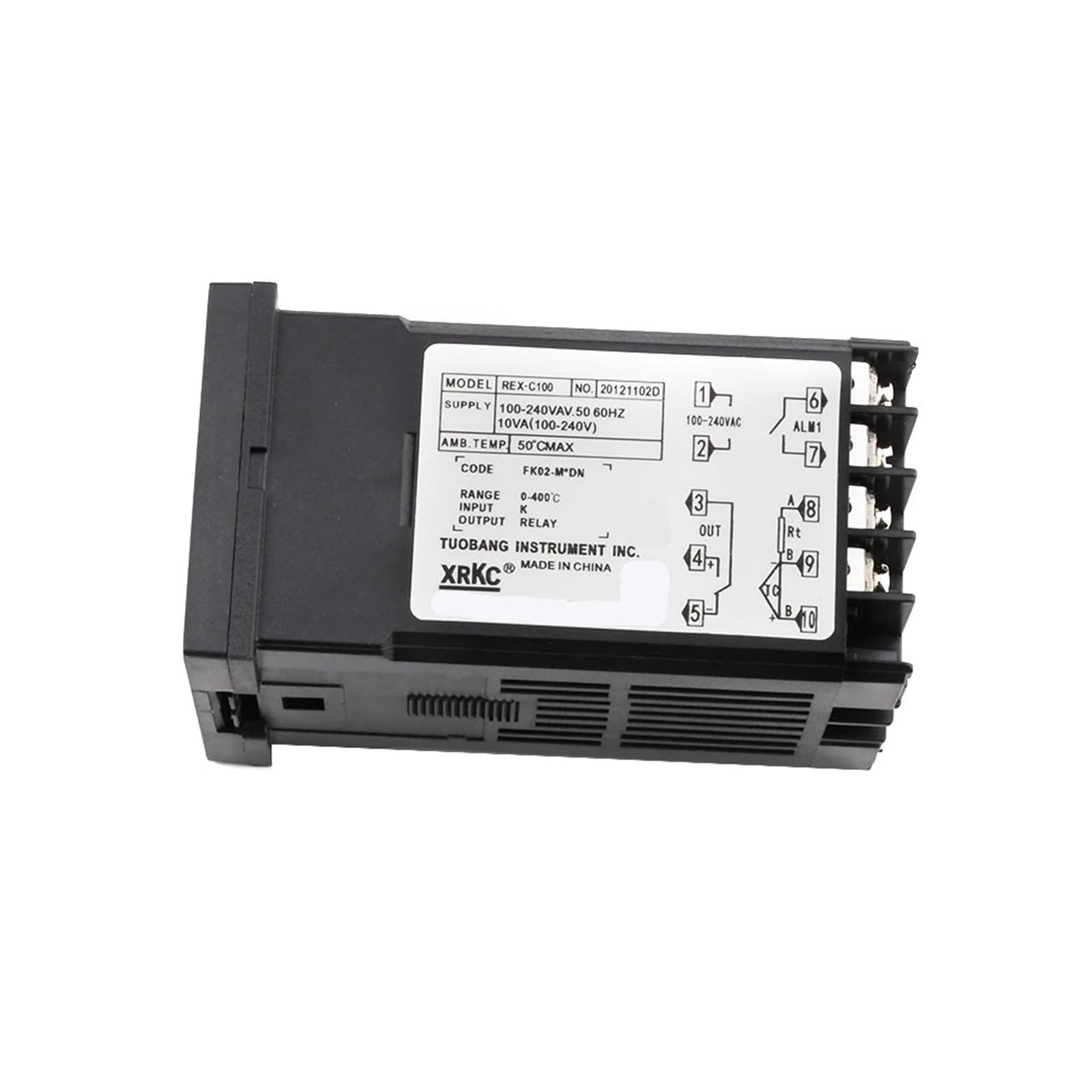 Regolatore di temperatura intelligente REX-C100 K/Termostato di uscita relè di ingresso universale Tensione di lavoro da 110 V a 240 V
