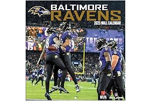2024 Baltimore Ravens Mini Wall Calendar: The Perfect Way to Stay Organized...