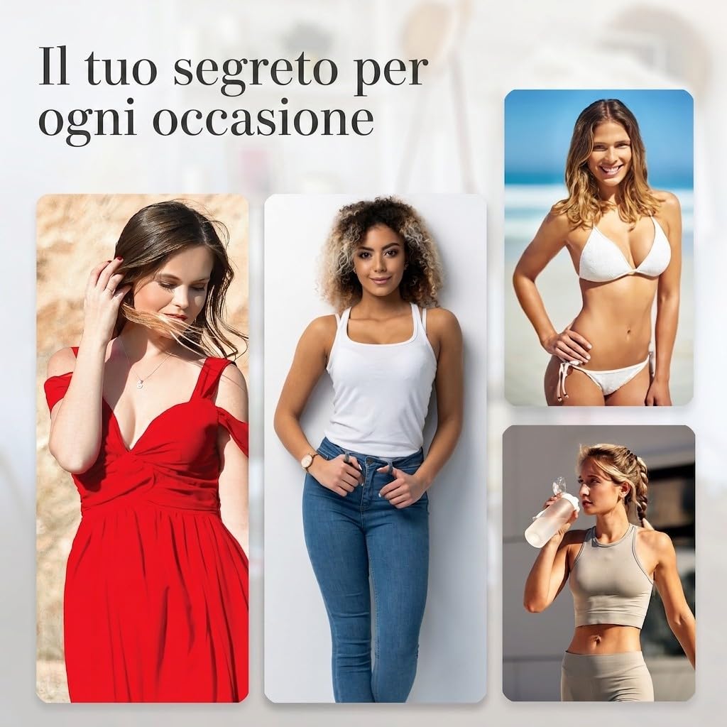 Push Up Pads – Inserti autoadesivi per reggiseno per effetto push-up – Reggiseno adesivo – Cuscinetti adesivi riutilizzabili per petto grande e piccolo – Sticky Bra Silicone Pad – Adatto per