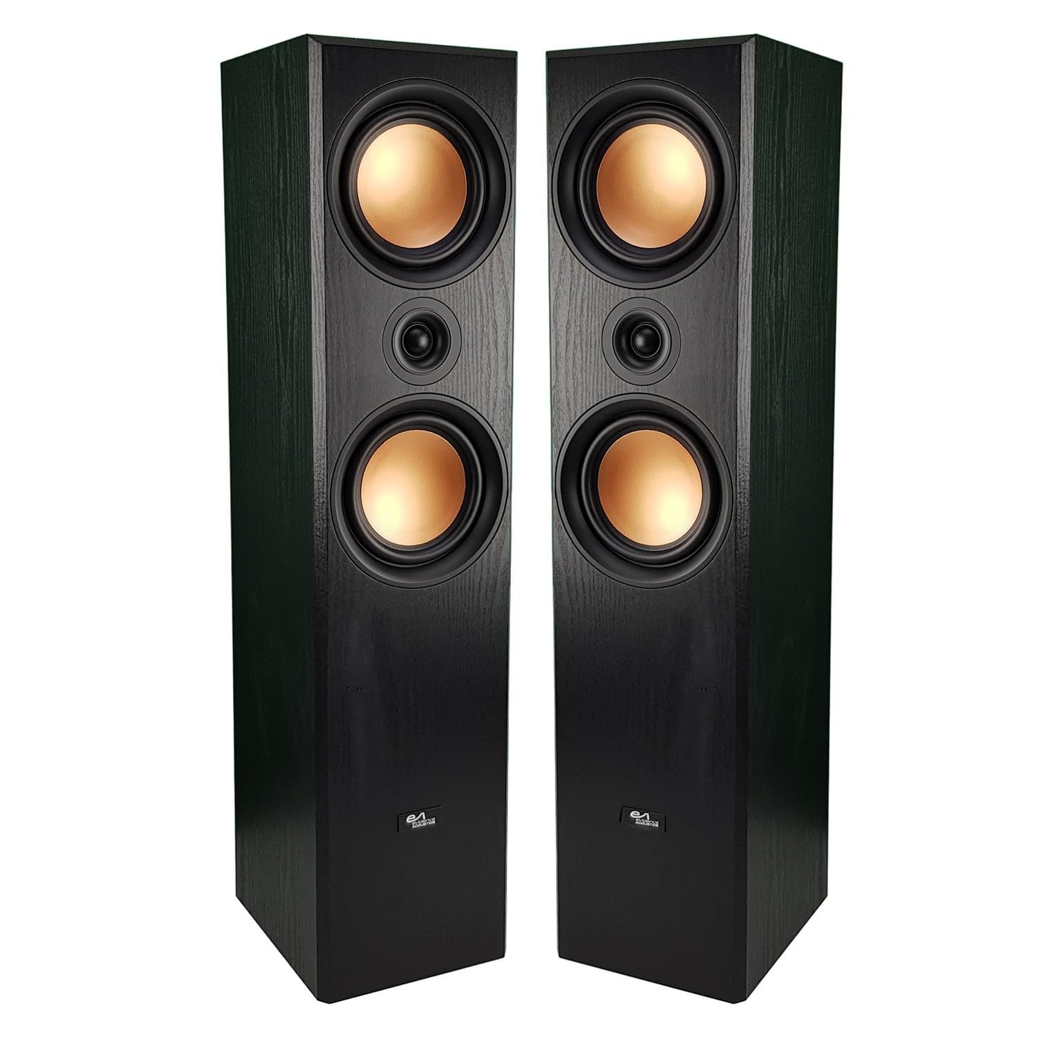 Evidence Acoustics Altoparlanti a colonna HiFi/Home-Cinema, EA-800-PG, 1000 W PMPO + amplificatore stereo 2 x 50 W, USB MP3 SD Bluetooth, FM