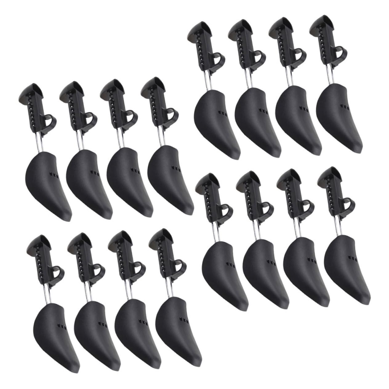 FRCOLOR Ajustables Zapateros de Plástico para Mujer Moldeadores de Calzado Portátiles para Zapatillas y Botas Previenen Arrugas y Mantienen Forma