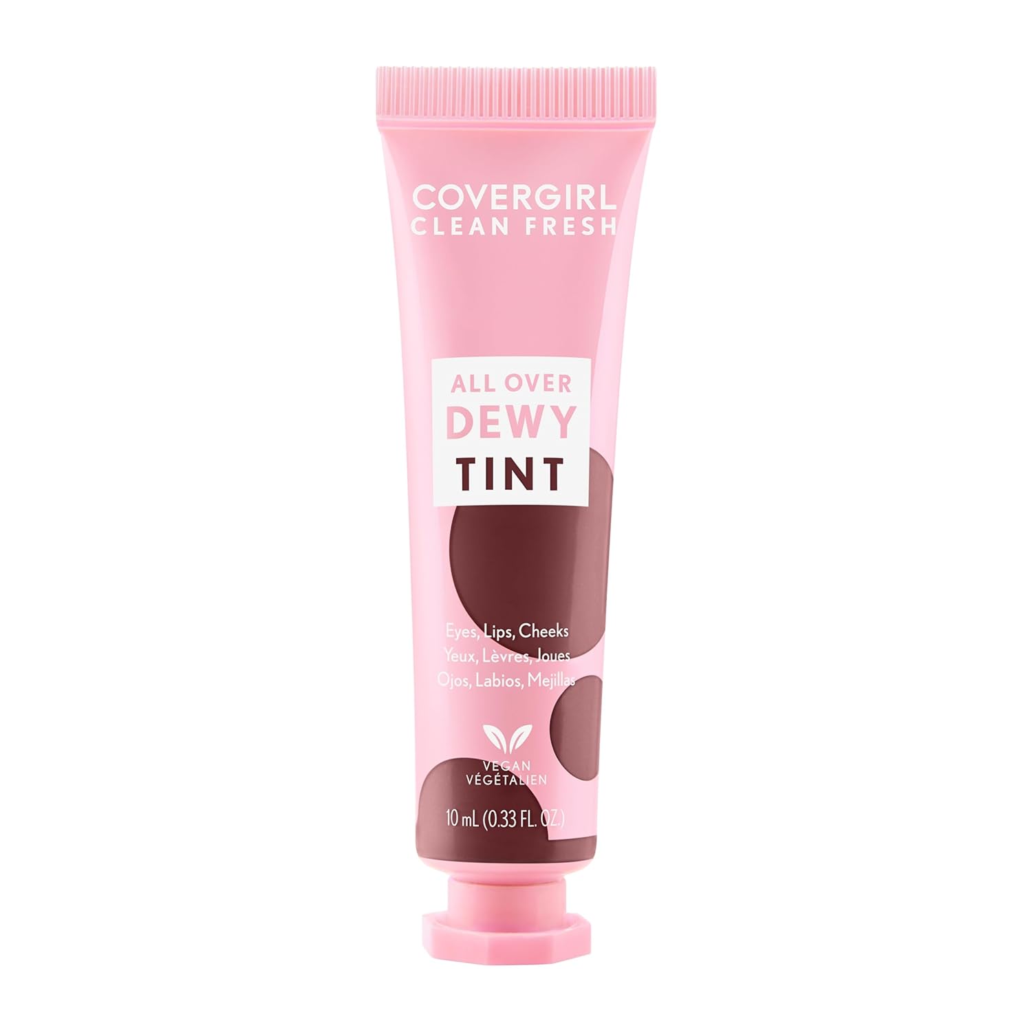 COVERGIRL Clean Fresh Dewy Tint 100 Rosy Brown, 3-in-1 Tint, Blendable Color For Eyes, Lips & Cheeks, 0.33 fl oz (Pack of 1) COVERGIRL Clean Fresh Dewy Tint 100 Rosy Brown, 3-in-1 Tint, Blendable Color For Eyes, Lips & Cheeks, 0.33 fl oz (Pack of 1)