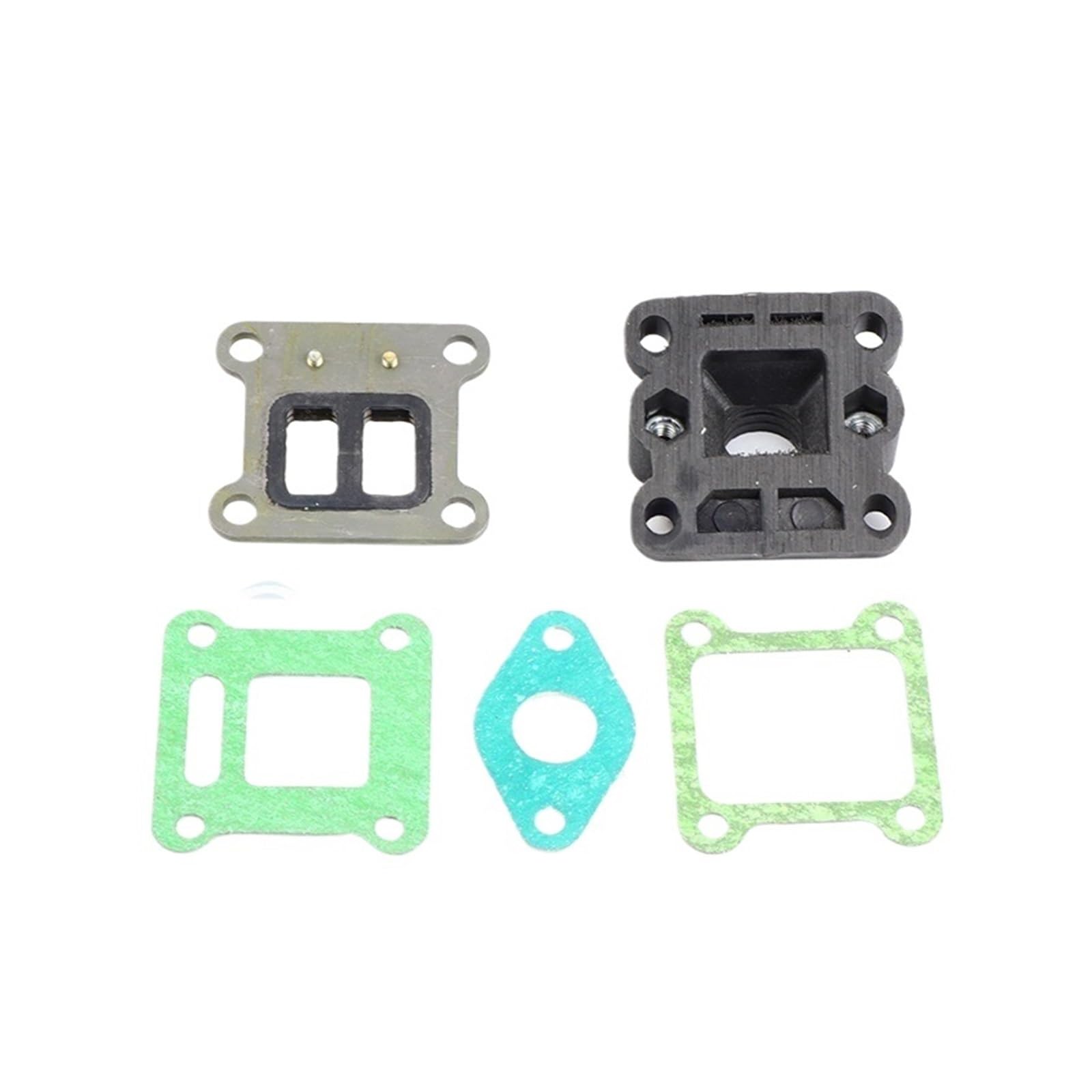 Reed Valve Inlet Intake Manifold Gaskets for 47cc 49cc Fit for Mini Moto Dirt Pocket Bike ATV Reed Valve Carburetor Reed Valve