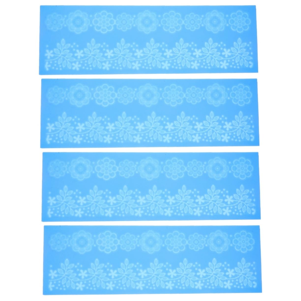 Gatuida 4pezzi per Decorazione per Fondant Utensile Riutilizzabile per Dolci e Cake Design Facile Usare e