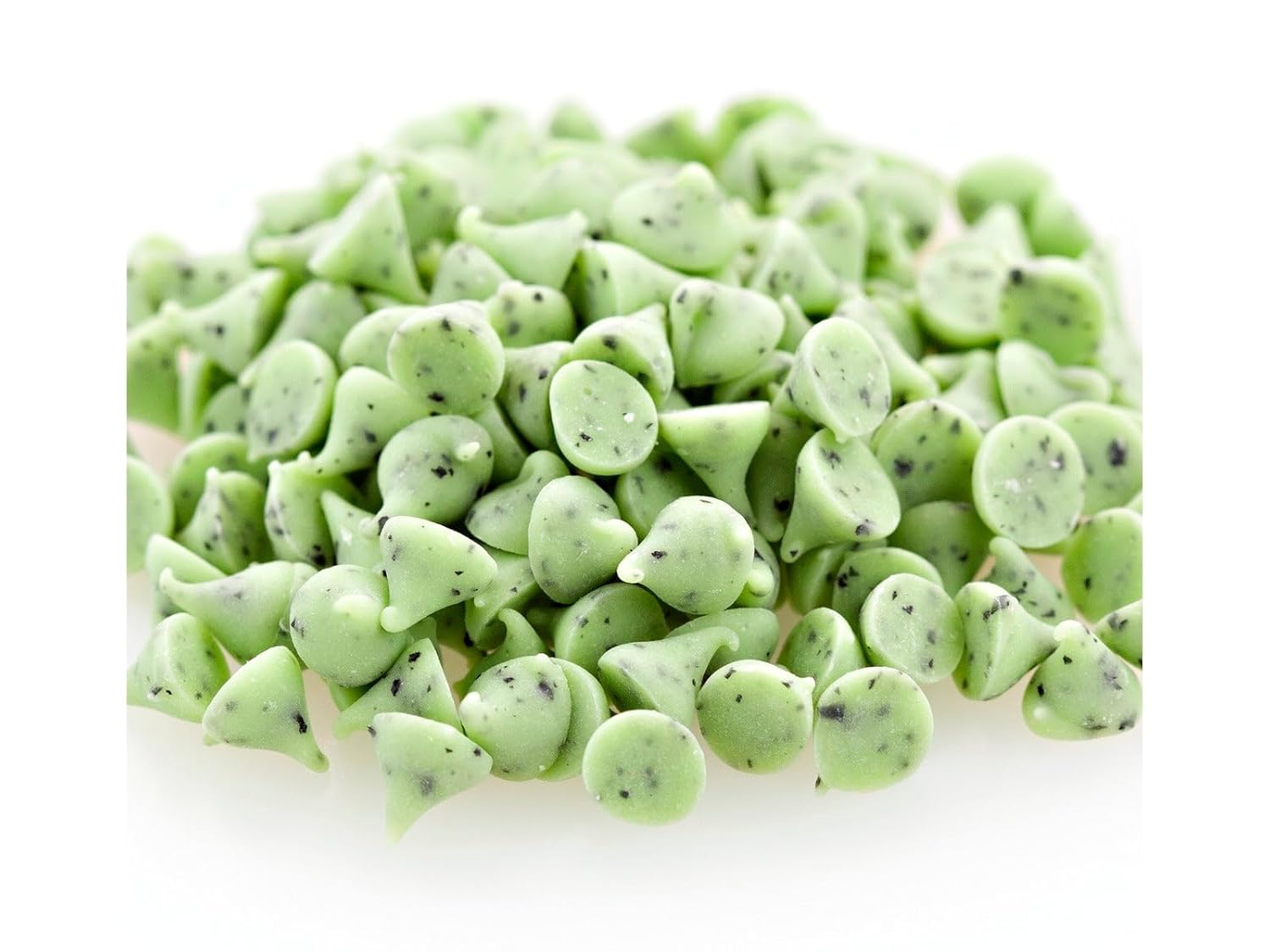 Green Mint Baking Chips – Bulk 5 lbs Resealable Bag | Mini Mint Candy Chips for Cookies, Brownies, Holiday Desserts, Christmas Baking, St. Patrick’s Day Treats & Ice Cream Toppings