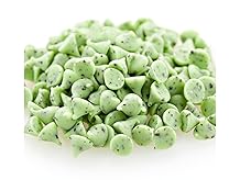 Green Mint Baking Chips   Bulk 1/2 lb Resealable Bag | Mini Mint Candy Chips for Cookies, Brownies, Holiday Desserts, Christmas Baking, St. Patrick s Day Treats & Ice Cream Toppings