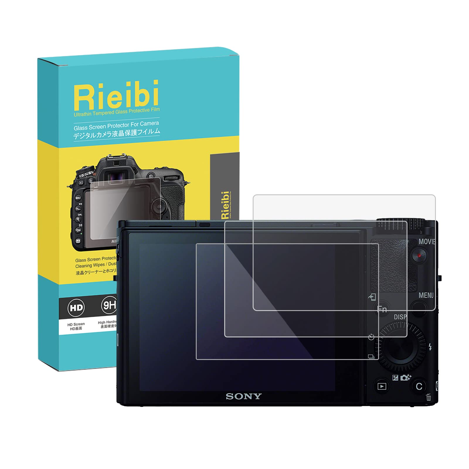 Amazon | Rieibi 【3枚】SONY RX100液晶保護フィルム、ソニーDSC-RX100