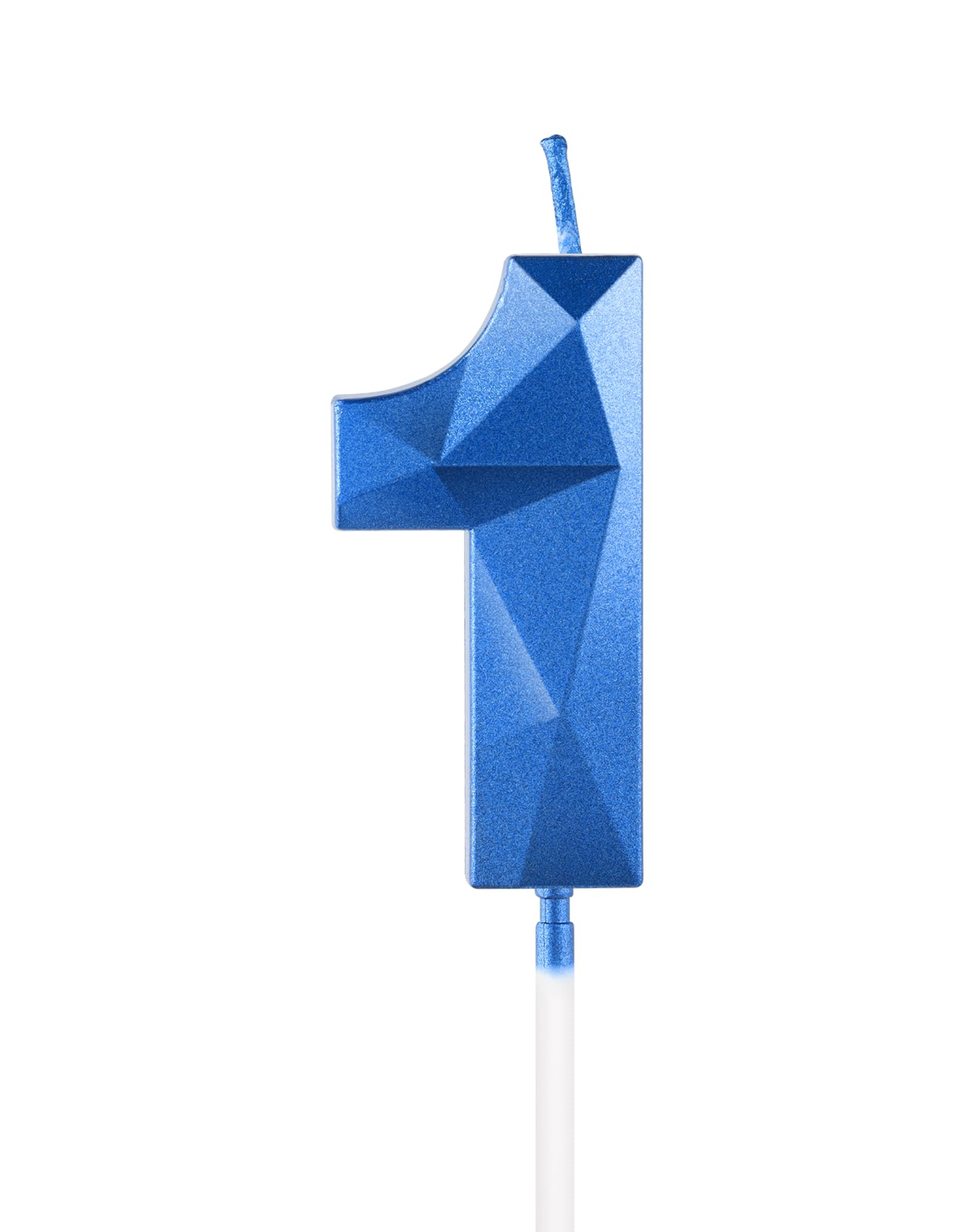 Royal Blue 13th Birthday Candles, 3D Number 13 Candle for Cake, Boy Girl 13th Birthday Decorations,Sapphire Candle Topper Blue Cake Decorations for Birthday Party Wedding Anniversary Supplies — view 29
