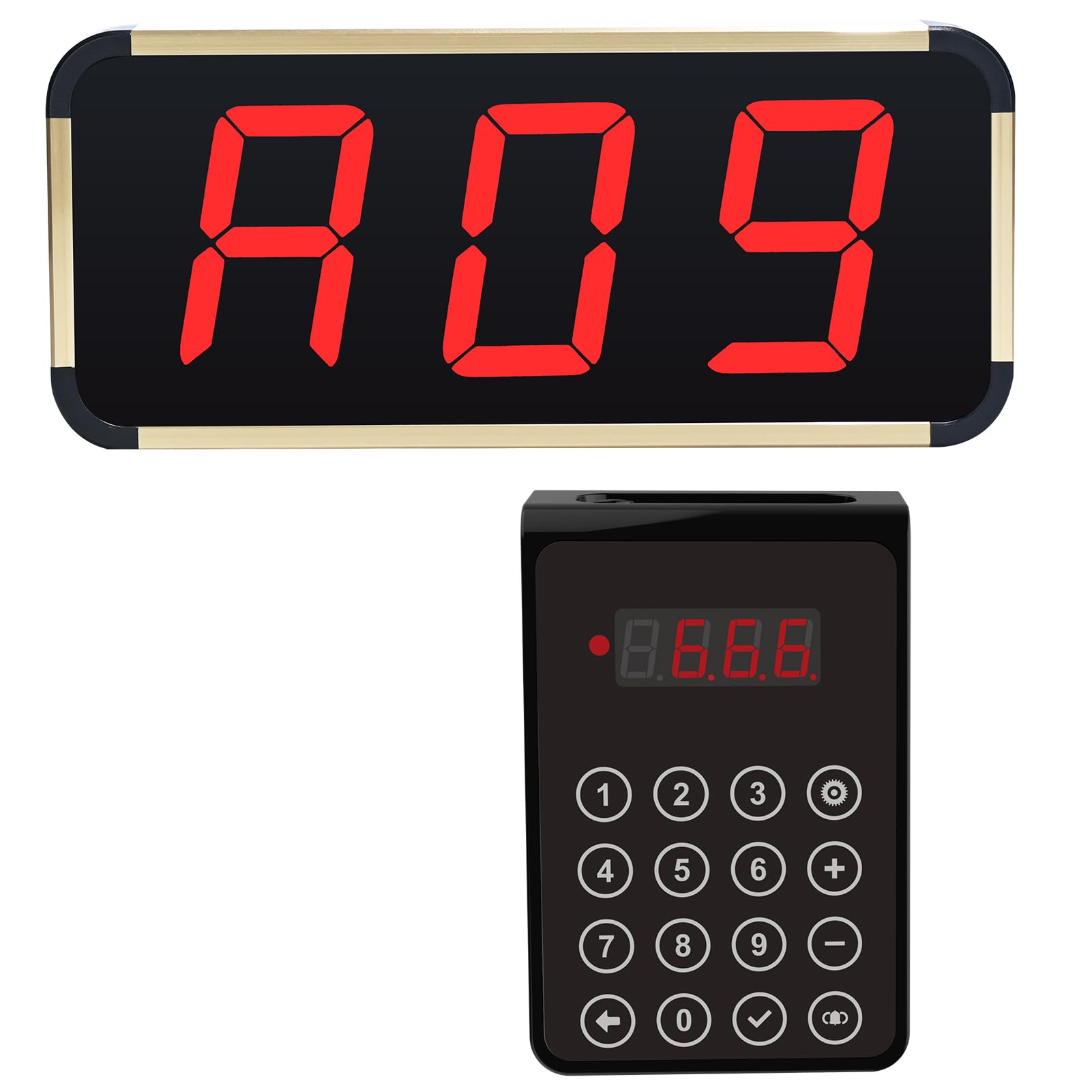 Restaurant Pager System - 7 Empfänger + 40 Rufknöpfe Für Kellner