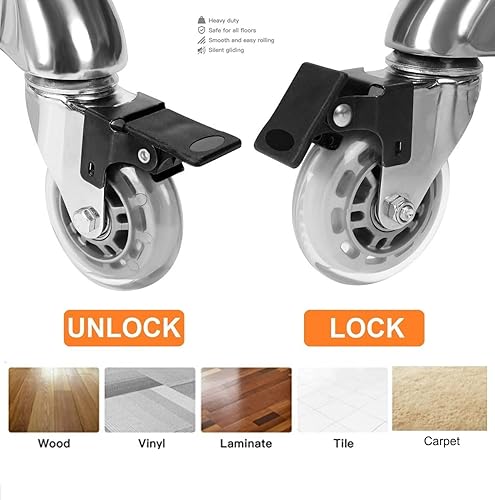 Miniatura 6 de Silla ergonómica de dibujo con respaldo, silla de oficina alta para escritorio de pie, anillo ajustable para el pie, taburetes giratorios para