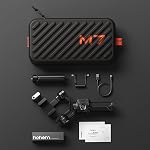 Hohem iSteady M7 Stabilisateur Gimbal pour iPhone,3-Axis Gimbal w/AI Tracking-up détachable,Pôle extensible,Lumière magnétique,Stabilisateur de téléphone pour l'enregistrement vidéo - Hohem M6 Mise à jour de la trousse