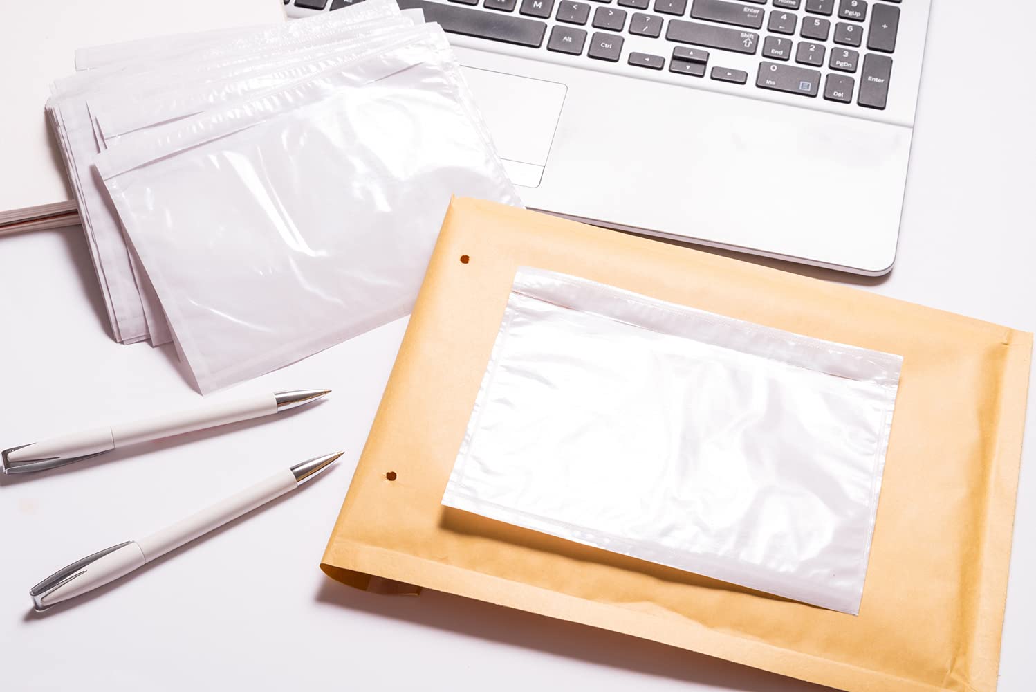 Pakomat Bolsas para albaranes DIN C5 para A5, transparentes, autoadhesivas (1000)