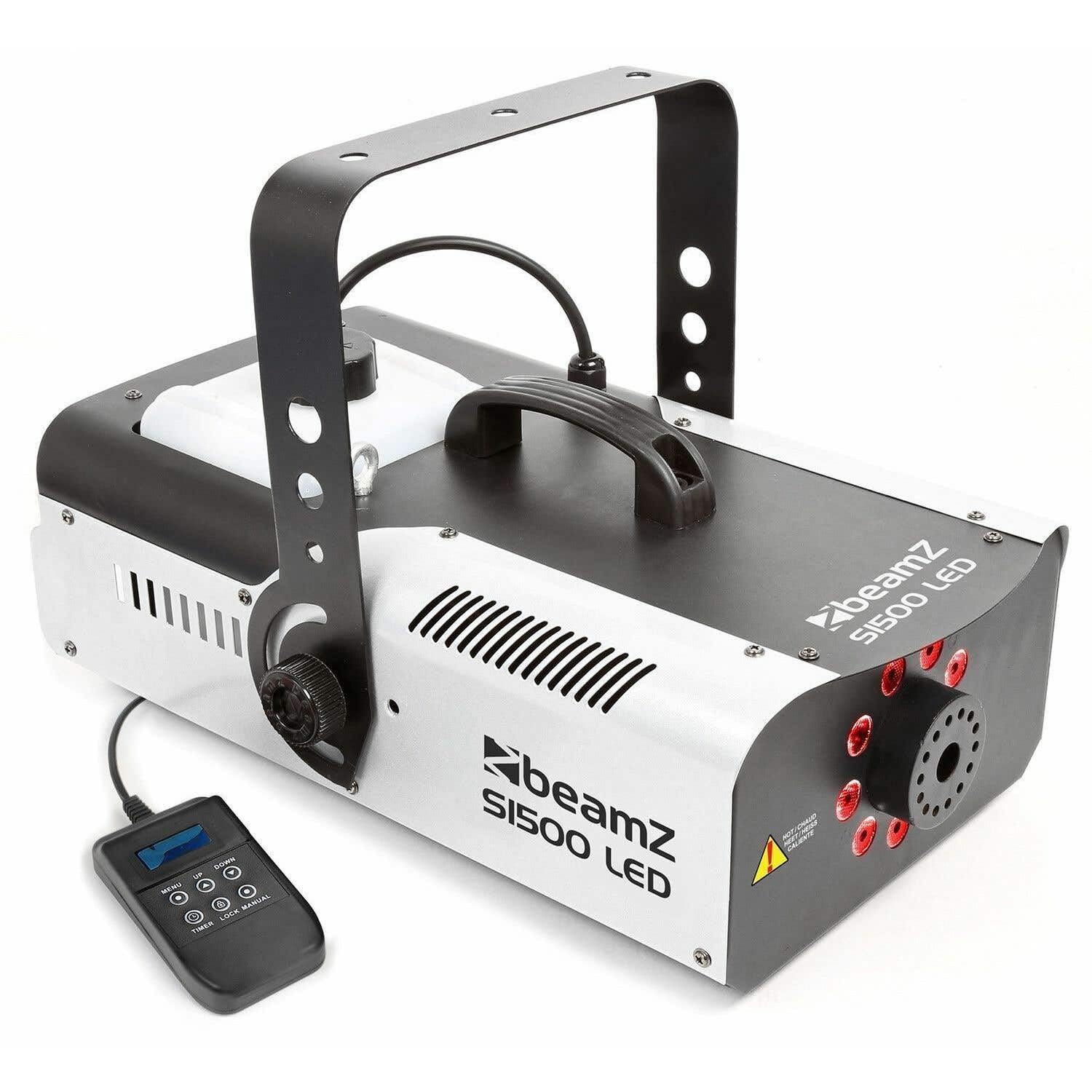 BeamZ S1500LED Smoke machine 2,5 L Nero, Bianco 1500 W