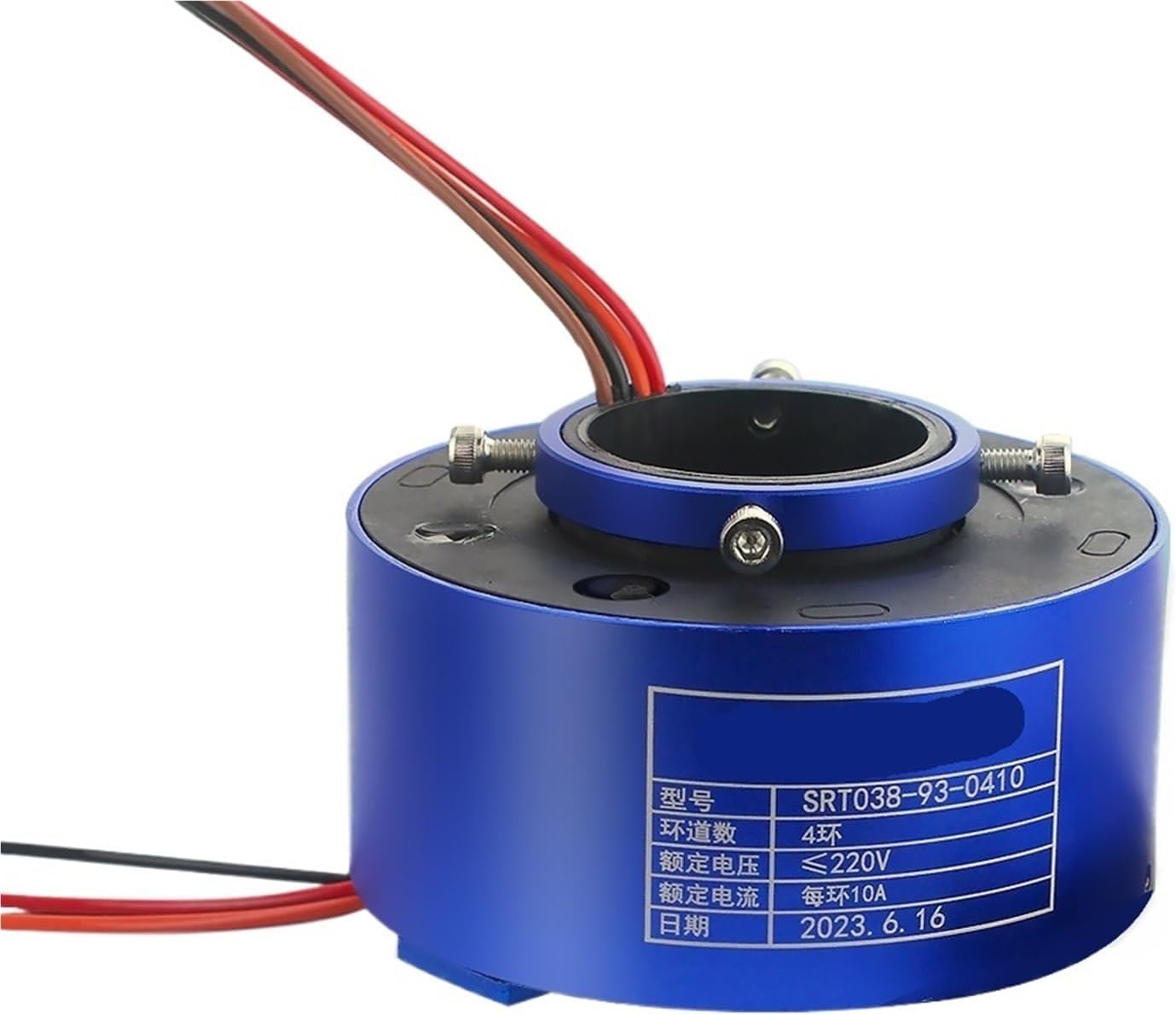 Slip rings Through hole slip ring 38.1mm 4 circuit 10A electric slip ring electric ring collector ring conductive ring electric