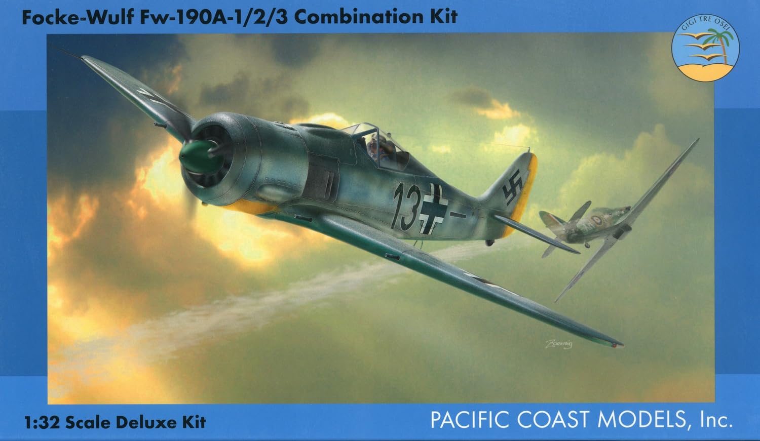 Amazon | パシフィックコーストモデル 1/32 フォッケウルフFW