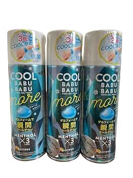 コジット クールバブバブ モア　2本セット+おまけ　冷却スプレー 瞬間冷却ゲルフォームスプレー COOL BABUBABU MORE コジット