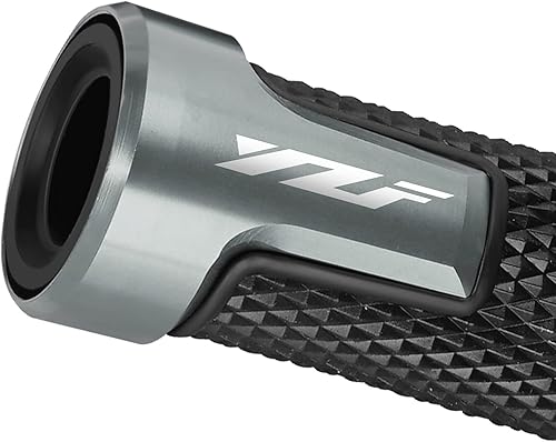 Miniatura 4 de Mocar - Agarraderas de manillar de motocicleta de 78 pulgadas con extremos de agarre para Yamaha YZF R1 R3 R6 R15 R25 R125 600R (gris)