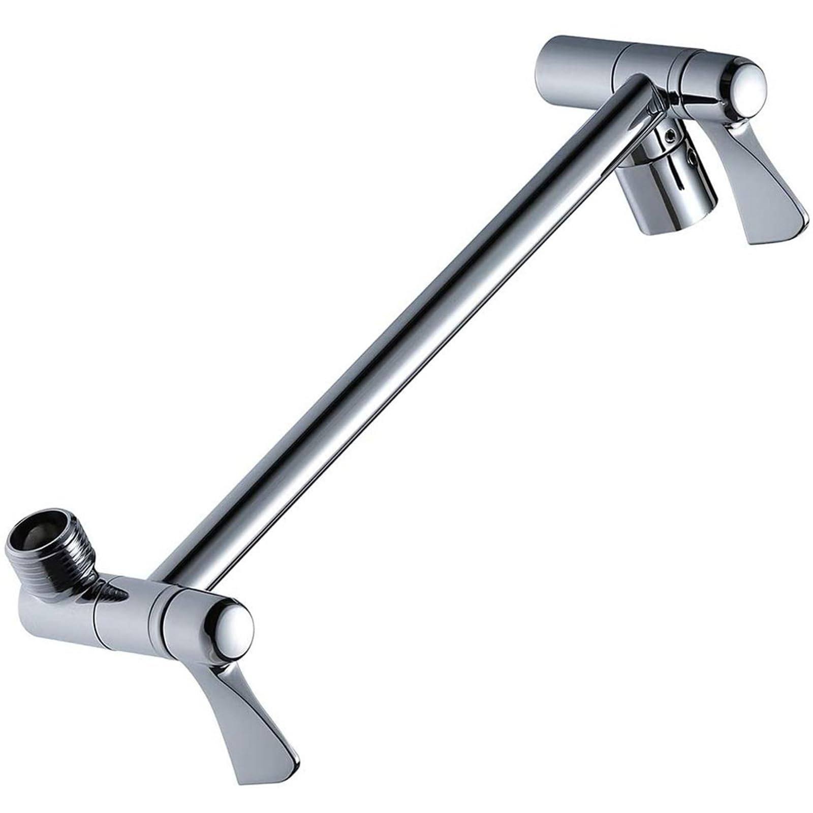 Metal Alloy Shower Extension Arm Against Oxidation Feature for Permanent Use and Reliability Shower Head Extension
