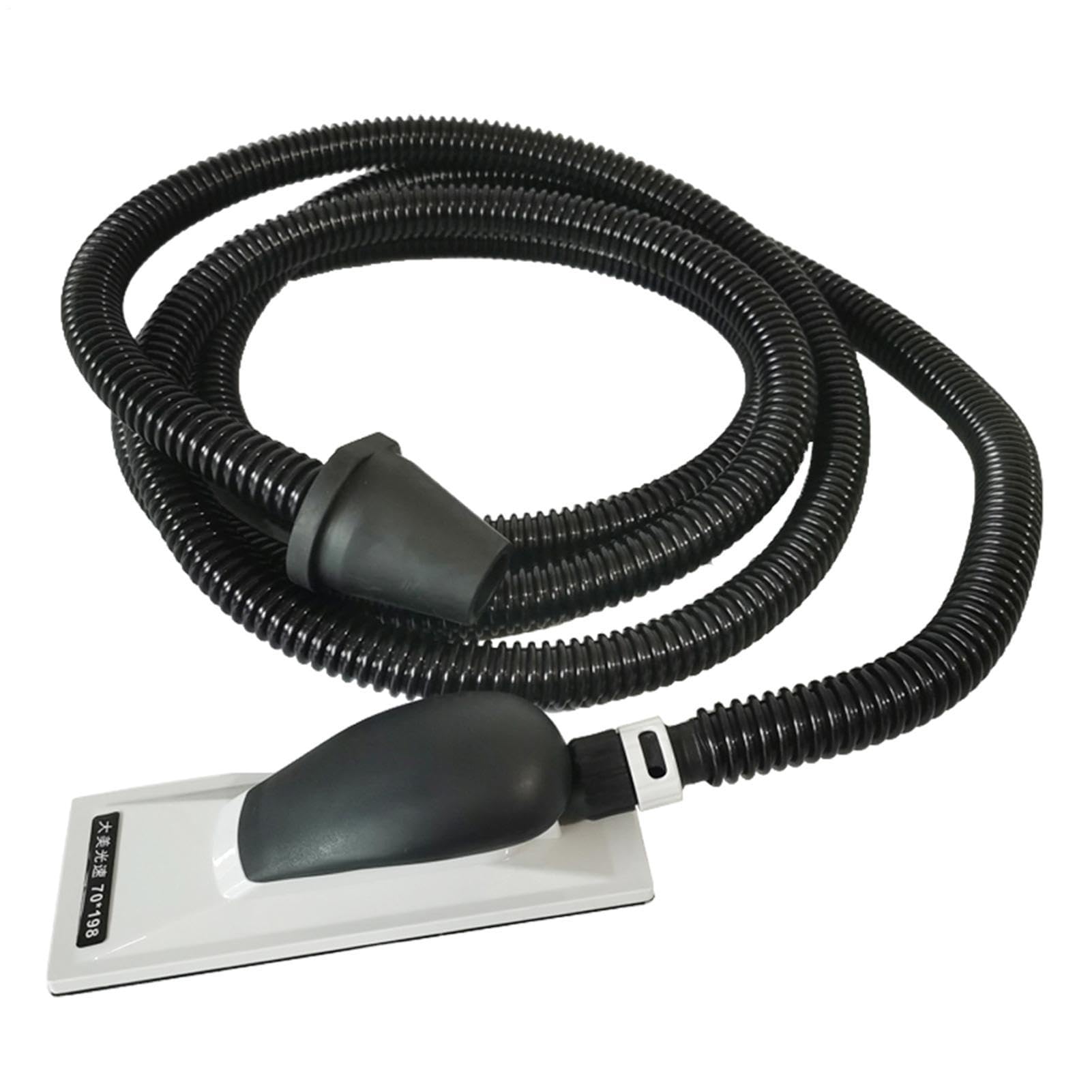 Tubo per pialla manuale per la raccolta della polvere | Tubo di aspirazione di ricambio da 4 m, piastra di spinta manuale da 2 cm, accessori per tubo di aspirazione per levigatrice
